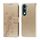 Per vivo Y29s 5G / Y04 4G Custodia in pelle con fiori di farfalla in rilievo (oro) Per vivo Y29s 5G / Y04 4G Custodia in pelle con fiori di farfalla in rilievo (oro)