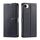 Per iPhone 16e Voltage Custodia ultrasottile in pelle a pois (nera)