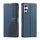 Per Samsung Galaxy S25 5G Voltage Custodia per telefono in pelle ultra sottile a pois (blu) Per Samsung Galaxy S25 5G Voltage Custodia per telefono in pelle ultra sottile a pois (blu)