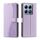 Per Xiaomi 14T Voltage Custodia per telefono in pelle ultra sottile a pois (viola) Per Xiaomi 14T Voltage Custodia per telefono in pelle ultra sottile a pois (viola)