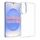 Per Samsung Galaxy S25 Edge 5G Custodia per telefono in TPU con texture impermeabile (trasparente)
