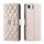 Per iPhone 16e Custodia per telefono in pelle con fibbia ad anello rombica (oro rosa) Per iPhone 16e Custodia per telefono in pelle con fibbia ad anello rombica (oro rosa)