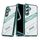 Per Samsung Galaxy S24 FE 5G Plating Holder PC Hybrid TPU Custodia per telefono (verde scuro) Per Samsung Galaxy S24 FE 5G Plating Holder PC Hybrid TPU Custodia per telefono (verde scuro)