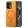 Per OPPO Reno13 Pro 5G Retro Magsafe Custodia per telefono con cover posteriore in PU magnetica (giallo) Per OPPO Reno13 Pro 5G Retro Magsafe Custodia per telefono con cover posteriore in PU magnetica (giallo)