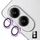 Per Samsung Galaxy S25 Edge 5G ENKAY Hat-Prince 9H Obiettivo della fotocamera posteriore Pellicola in vetro temperato in lega di alluminio glitterata (viola) Per Samsung Galaxy S25 Edge 5G ENKAY Hat-Prince 9H Obiettivo della fotocamera posteriore Pellicola in vetro temperato in lega di alluminio glitterata (viola)