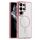 Per Samsung Galaxy S22 Ultra 5G Star Shield Thin Circle MagSafe Custodia per telefono (rosa) Per Samsung Galaxy S22 Ultra 5G Star Shield Thin Circle MagSafe Custodia per telefono (rosa)