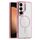 Per Samsung Galaxy S23 FE 5G Star Shield Thin Circle MagSafe Custodia per telefono (rosa) Per Samsung Galaxy S23 FE 5G Star Shield Thin Circle MagSafe Custodia per telefono (rosa)