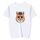 Maglietta a maniche corte in modal con scollo rotondo stampato Gentleman Fox, stampa su richiesta, taglia: XXXXL (bianco) Maglietta a maniche corte in modal con scollo rotondo stampato Gentleman Fox, stampa su richiesta, taglia: XXXXL (bianco)