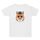 Gentleman Fox stampato estate larga cotone manica corta T-shirt stampa su richiesta, taglia: S (bianco) Gentleman Fox stampato estate larga cotone manica corta T-shirt stampa su richiesta, taglia: S (bianco)