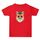 Gentleman Fox stampato estate larga cotone manica corta T-shirt stampa su richiesta, taglia: L (rosso) Gentleman Fox stampato estate larga cotone manica corta T-shirt stampa su richiesta, taglia: L (rosso)