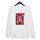 Felpa con cappuccio girocollo casual e larga stampata con ragazza dai capelli viola, stampa su richiesta, taglia: XXL (bianco) Felpa con cappuccio girocollo casual e larga stampata con ragazza dai capelli viola, stampa su richiesta, taglia: XXL (bianco)