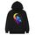Felpa con cappuccio in pile stampato Moon Wolf Stampa su richiesta, taglia: XXL (nero) Felpa con cappuccio in pile stampato Moon Wolf Stampa su richiesta, taglia: XXL (nero)