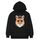 Felpa con cappuccio in pile stampato Gentleman Fox Stampa su richiesta, taglia: XXL (nero) Felpa con cappuccio in pile stampato Gentleman Fox Stampa su richiesta, taglia: XXL (nero)