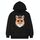 Felpa con cappuccio in pile stampato Gentleman Fox Stampa su richiesta, taglia: XXXL (nero) Felpa con cappuccio in pile stampato Gentleman Fox Stampa su richiesta, taglia: XXXL (nero)