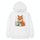 Felpa con cappuccio in pile stampato Reading Fox Stampa su richiesta, taglia: XL (bianco) Felpa con cappuccio in pile stampato Reading Fox Stampa su richiesta, taglia: XL (bianco)