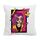 Federa per cuscino da divano con stampa di ragazza con capelli viola, senza stampa centrale, su richiesta, dimensioni: 35x35 cm (velluto di cristallo) Federa per cuscino da divano con stampa di ragazza con capelli viola, senza stampa centrale, su richiesta, dimensioni: 35x35 cm (velluto di cristallo)