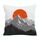Federa per cuscino per divano stampata Sunrise Mountain, senza stampa centrale su richiesta, dimensioni: 60x60 cm (velluto cristallo) Federa per cuscino per divano stampata Sunrise Mountain, senza stampa centrale su richiesta, dimensioni: 60x60 cm (velluto cristallo)
