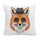 Federa per cuscino da divano stampata Gentleman Fox senza stampa centrale su richiesta, dimensioni: 35x35 cm (velluto di cristallo) Federa per cuscino da divano stampata Gentleman Fox senza stampa centrale su richiesta, dimensioni: 35x35 cm (velluto di cristallo)
