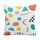Federa per cuscino da divano con stampa geometrica, senza stampa centrale, su richiesta, dimensioni: 35x35 cm (velluto di cristallo) Federa per cuscino da divano con stampa geometrica, senza stampa centrale, su richiesta, dimensioni: 35x35 cm (velluto di cristallo)