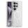 Per Samsung Galaxy S24 Ultra 5G Star Shield Thin Circle MagSafe Custodia per telefono (bianco)