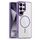 Per Samsung Galaxy S24 Ultra 5G Star Shield Thin Circle MagSafe Custodia per telefono (viola)