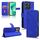 Custodia in pelle magnetica con chiusura magnetica per Honor X8c 4G (blu)