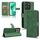 Custodia in pelle magnetica con chiusura magnetica per Honor X8c 4G (verde) Custodia in pelle magnetica con chiusura magnetica per Honor X8c 4G (verde)