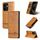 Per OPPO Reno13 F AZNS Custodia per telefono in pelle con texture di vitello magnetica (marrone chiaro) Per OPPO Reno13 F AZNS Custodia per telefono in pelle con texture di vitello magnetica (marrone chiaro)