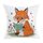 Federa per cuscino da divano stampata con motivo Reading Fox, senza stampa centrale, su richiesta, dimensioni: 35x35 cm (velluto color pesca) Federa per cuscino da divano stampata con motivo Reading Fox, senza stampa centrale, su richiesta, dimensioni: 35x35 cm (velluto color pesca)