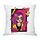 Cuscino per divano stampato con ragazza dai capelli viola con stampa centrale su richiesta, dimensioni: 35x35 cm (raso brillante) Cuscino per divano stampato con ragazza dai capelli viola con stampa centrale su richiesta, dimensioni: 35x35 cm (raso brillante)