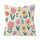 Cuscino per divano stampato con motivo a giardino colorato con stampa centrale su richiesta, dimensioni: 35x35 cm (lino bianco) Cuscino per divano stampato con motivo a giardino colorato con stampa centrale su richiesta, dimensioni: 35x35 cm (lino bianco)
