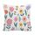 Cuscino per divano stampato con motivo a giardino colorato con stampa centrale su richiesta, dimensioni: 35x35 cm (velluto di cristallo) Cuscino per divano stampato con motivo a giardino colorato con stampa centrale su richiesta, dimensioni: 35x35 cm (velluto di cristallo)