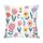 Cuscino per divano stampato con motivo a giardino colorato con stampa centrale su richiesta, dimensioni: 40x40 cm (raso brillante) Cuscino per divano stampato con motivo a giardino colorato con stampa centrale su richiesta, dimensioni: 40x40 cm (raso brillante)