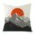 Cuscino per divano stampato Sunrise Mountain con stampa centrale su richiesta, dimensioni: 50x50 cm (lino bianco) Cuscino per divano stampato Sunrise Mountain con stampa centrale su richiesta, dimensioni: 50x50 cm (lino bianco)