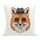 Cuscino per divano stampato Gentleman Fox con stampa centrale su richiesta, dimensioni: 45x45 cm (velluto olandese) Cuscino per divano stampato Gentleman Fox con stampa centrale su richiesta, dimensioni: 45x45 cm (velluto olandese)