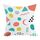 Cuscino per divano stampato con motivo geometrico con stampa centrale su richiesta, dimensioni: 35x35 cm (elasticità bidirezionale) Cuscino per divano stampato con motivo geometrico con stampa centrale su richiesta, dimensioni: 35x35 cm (elasticità bidirezionale)