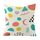 Cuscino per divano stampato con motivo geometrico con stampa centrale su richiesta, dimensioni: 45x45 cm (lino bianco) Cuscino per divano stampato con motivo geometrico con stampa centrale su richiesta, dimensioni: 45x45 cm (lino bianco)