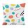 Cuscino per divano stampato con motivo geometrico con stampa centrale su richiesta, dimensioni: 50x50 cm (velluto granulare Twill) Cuscino per divano stampato con motivo geometrico con stampa centrale su richiesta, dimensioni: 50x50 cm (velluto granulare Twill)