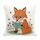 Cuscino per divano stampato con stampa Reading Fox con nucleo stampato su richiesta, dimensioni: 45x45 cm (velluto olandese) Cuscino per divano stampato con stampa Reading Fox con nucleo stampato su richiesta, dimensioni: 45x45 cm (velluto olandese)