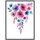 Dipinto decorativo con fiori ad acquerello con cornice PS, stampa su richiesta, dimensioni: 15x20 cm Dipinto decorativo con fiori ad acquerello con cornice PS, stampa su richiesta, dimensioni: 15x20 cm