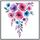 Dipinto decorativo con fiori ad acquerello con cornice PS, stampa su richiesta, dimensioni: 60x60 cm Dipinto decorativo con fiori ad acquerello con cornice PS, stampa su richiesta, dimensioni: 60x60 cm