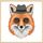 Dipinto decorativo Gentleman Fox con cornice in lega di alluminio, stampa su richiesta, dimensioni: 60x60 cm Dipinto decorativo Gentleman Fox con cornice in lega di alluminio, stampa su richiesta, dimensioni: 60x60 cm