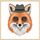 Dipinto decorativo Gentleman Fox con cornice in lega di alluminio, stampa su richiesta, dimensioni: 70x70 cm Dipinto decorativo Gentleman Fox con cornice in lega di alluminio, stampa su richiesta, dimensioni: 70x70 cm