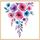 Dipinto decorativo con fiori ad acquerello con cornice in lega di alluminio, stampa su richiesta, dimensioni: 70x70 cm Dipinto decorativo con fiori ad acquerello con cornice in lega di alluminio, stampa su richiesta, dimensioni: 70x70 cm