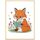 Dipinto decorativo Reading Fox con cornice in lega di alluminio, stampa su richiesta, dimensioni: 15x20 cm Dipinto decorativo Reading Fox con cornice in lega di alluminio, stampa su richiesta, dimensioni: 15x20 cm