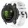 Per Garmin Instinct 3 AMOLED / Solar 45mm Cinturino da polso traspirante in silicone (bianco) Per Garmin Instinct 3 AMOLED / Solar 45mm Cinturino da polso traspirante in silicone (bianco)
