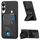 Per Samsung Galaxy S25 Edge 5G Custodia per telefono con supporto a forma di K in fibra di carbonio (nero) Per Samsung Galaxy S25 Edge 5G Custodia per telefono con supporto a forma di K in fibra di carbonio (nero)
