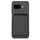 Per Google Pixel 9a Custodia per telefono Magsafe in pelle e fibra di carbonio (nero)