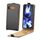 Per Googlo Pixel 9a Custodia in pelle con cerniera verticale e slot per schede (nero)