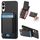 Per Samsung Galaxy S25 Edge 5G Custodia per telefono con supporto a portafoglio verticale in fibra di carbonio (nero) Per Samsung Galaxy S25 Edge 5G Custodia per telefono con supporto a portafoglio verticale in fibra di carbonio (nero)